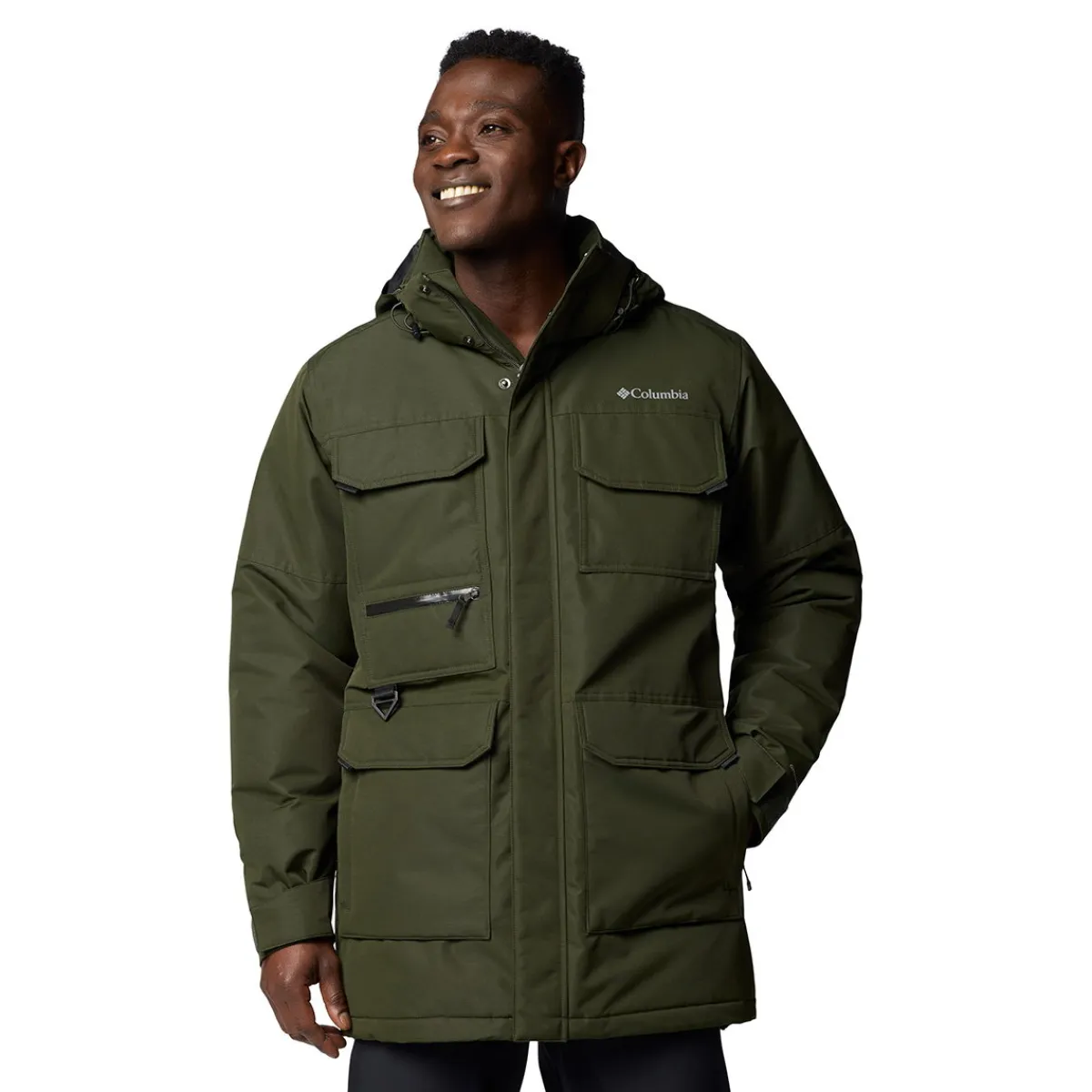 Landroamer II Parka, herre (Greenscape)-COLUMBIA Clearance