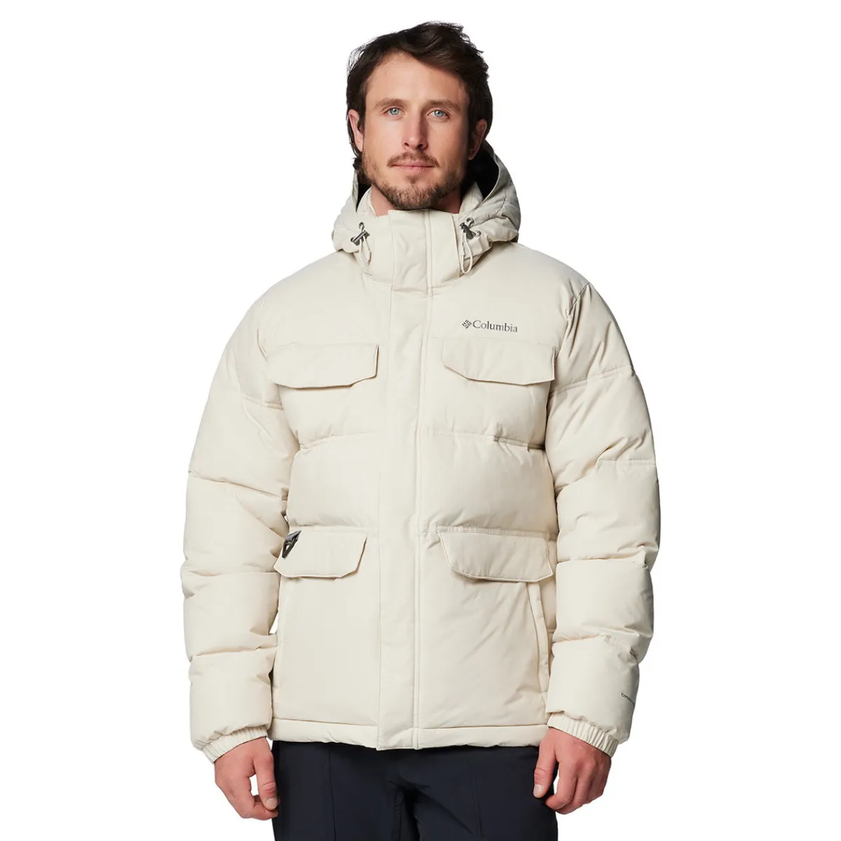 Landroamer Puffer fiberjakke, herre (Dark Stone)-COLUMBIA Discount