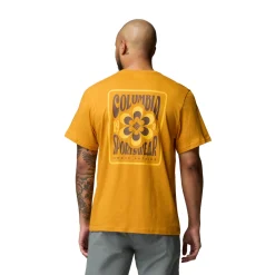 Outdoor CSC Graphic T-shirt, herre (Sand Dune)-COLUMBIA Best