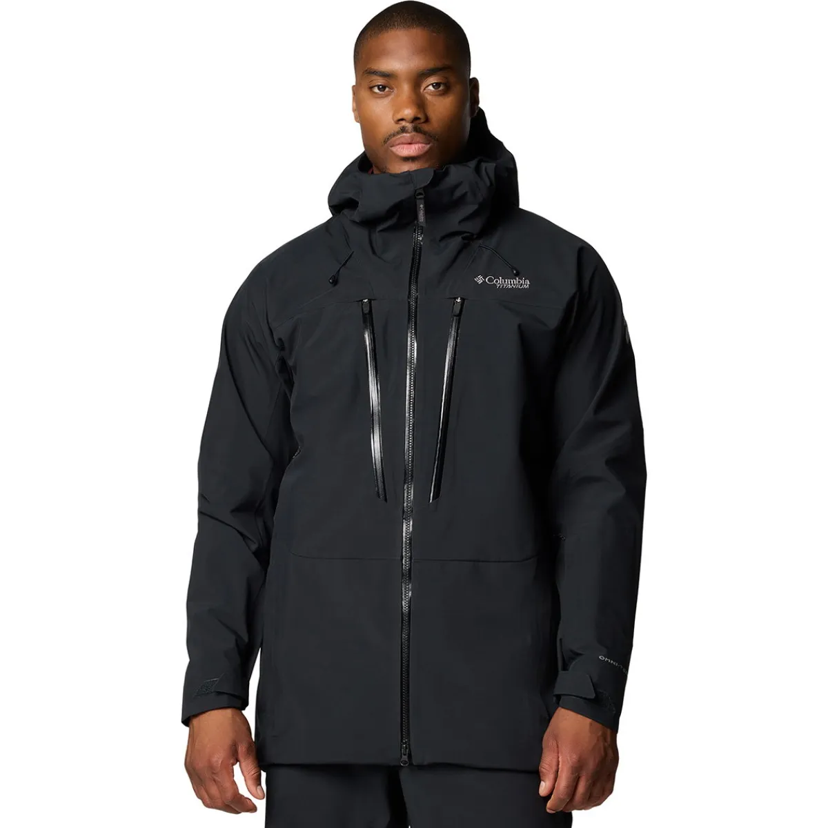 Platinum Peak II 3-lags skijakke, herre (Black)-COLUMBIA New