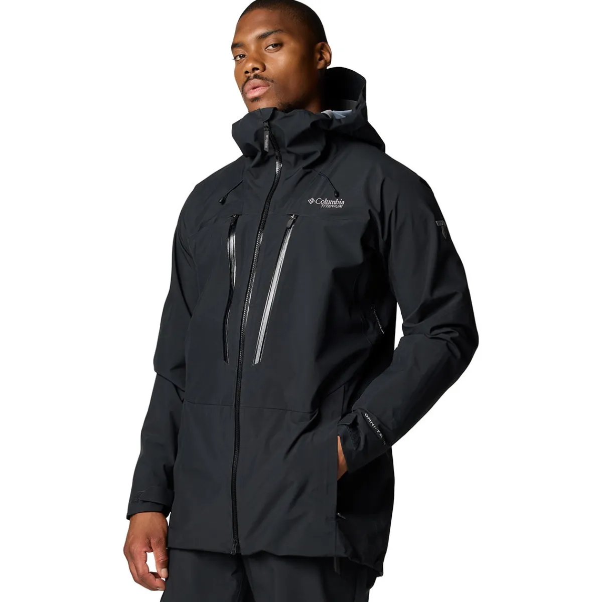Platinum Peak II 3-lags skijakke, herre (Black)-COLUMBIA New