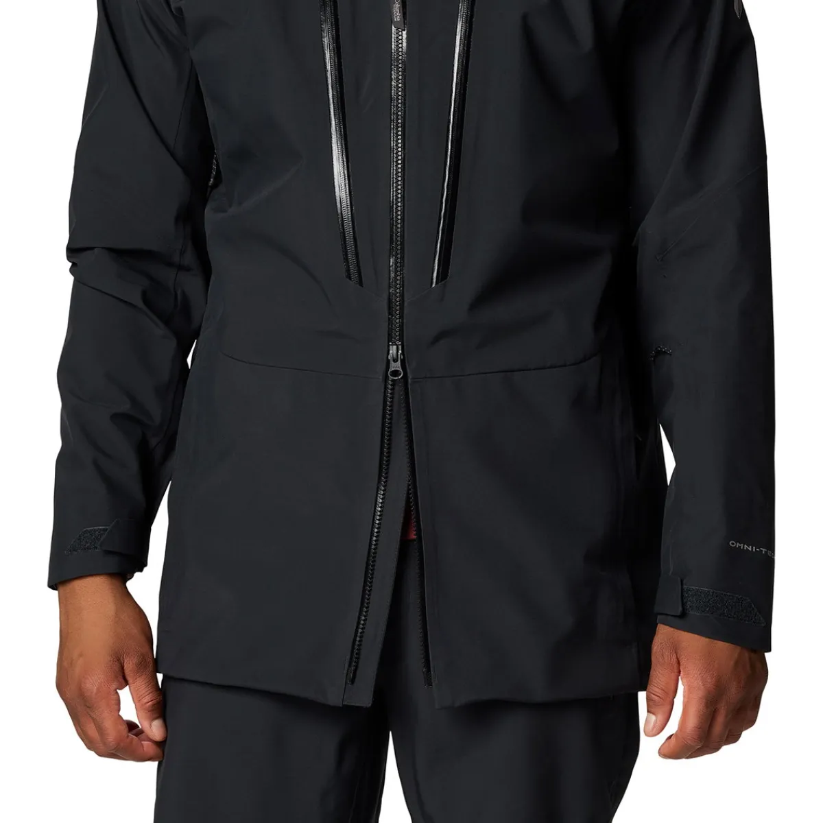 Platinum Peak II 3-lags skijakke, herre (Black)-COLUMBIA New