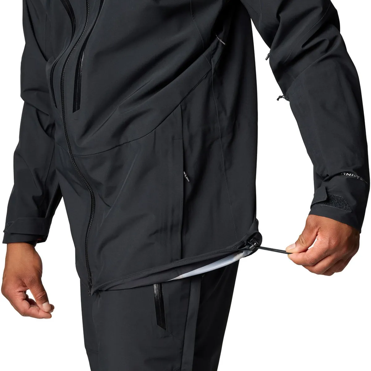 Platinum Peak II 3-lags skijakke, herre (Black)-COLUMBIA New