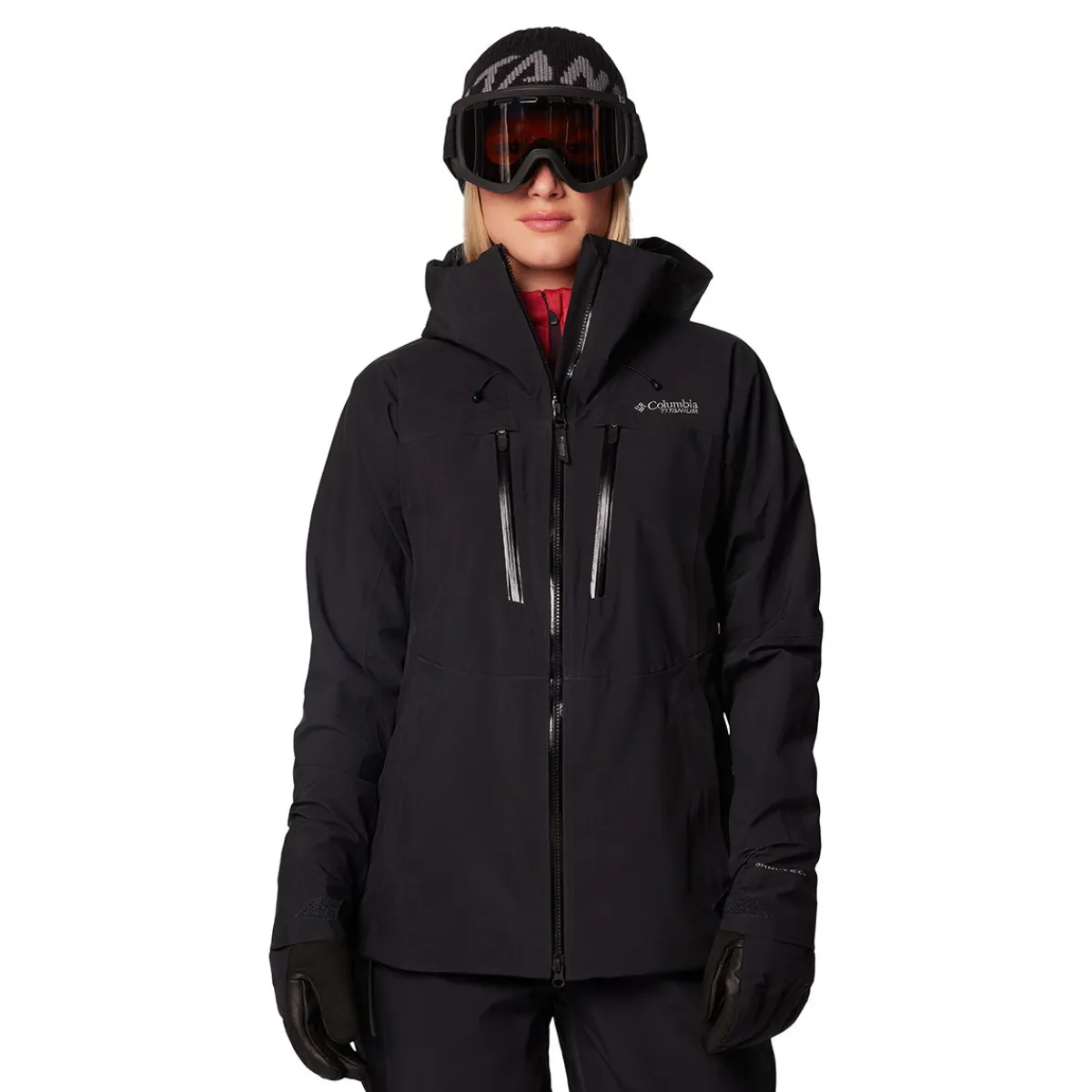 Platinum Peak II 3-lags skijakke, dame (Black)-COLUMBIA Discount