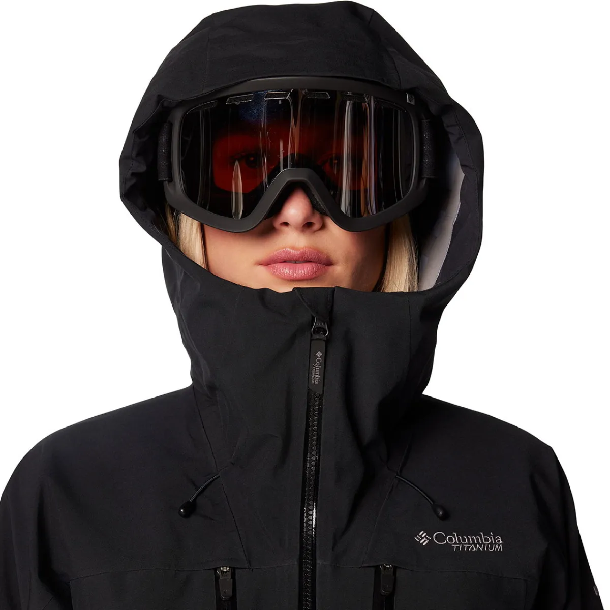Platinum Peak II 3-lags skijakke, dame (Black)-COLUMBIA Discount