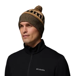 Polar Powder III Beanie (Brown)-COLUMBIA