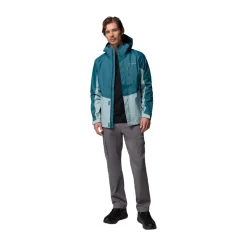 Pouring Adventure regnjakke, herre (Everblue)-COLUMBIA Discount