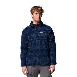 Rugged Ridge High Pile HZ Fleece, herre (Blue)-COLUMBIA