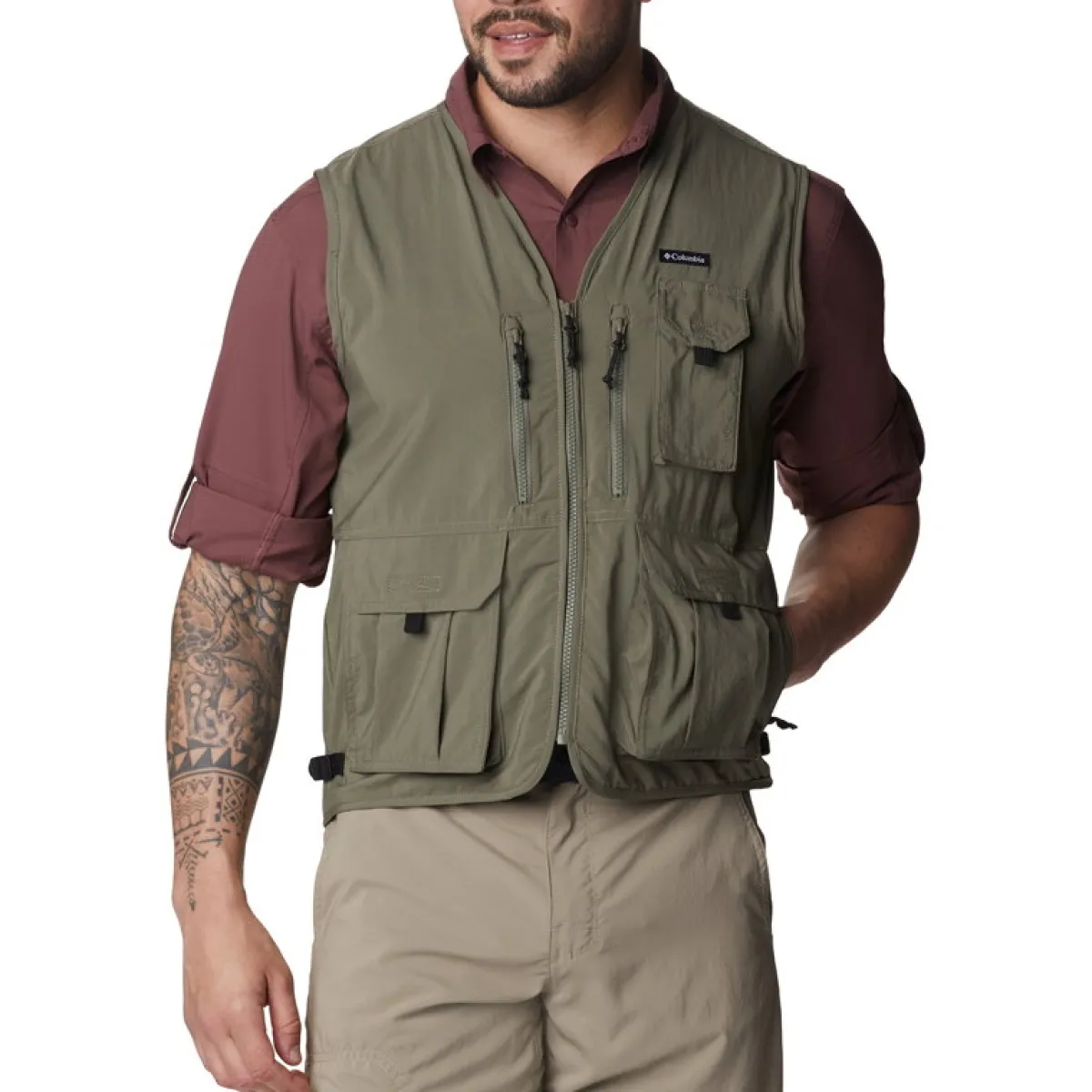 Silver Ridge Utility Vest, herre-COLUMBIA New