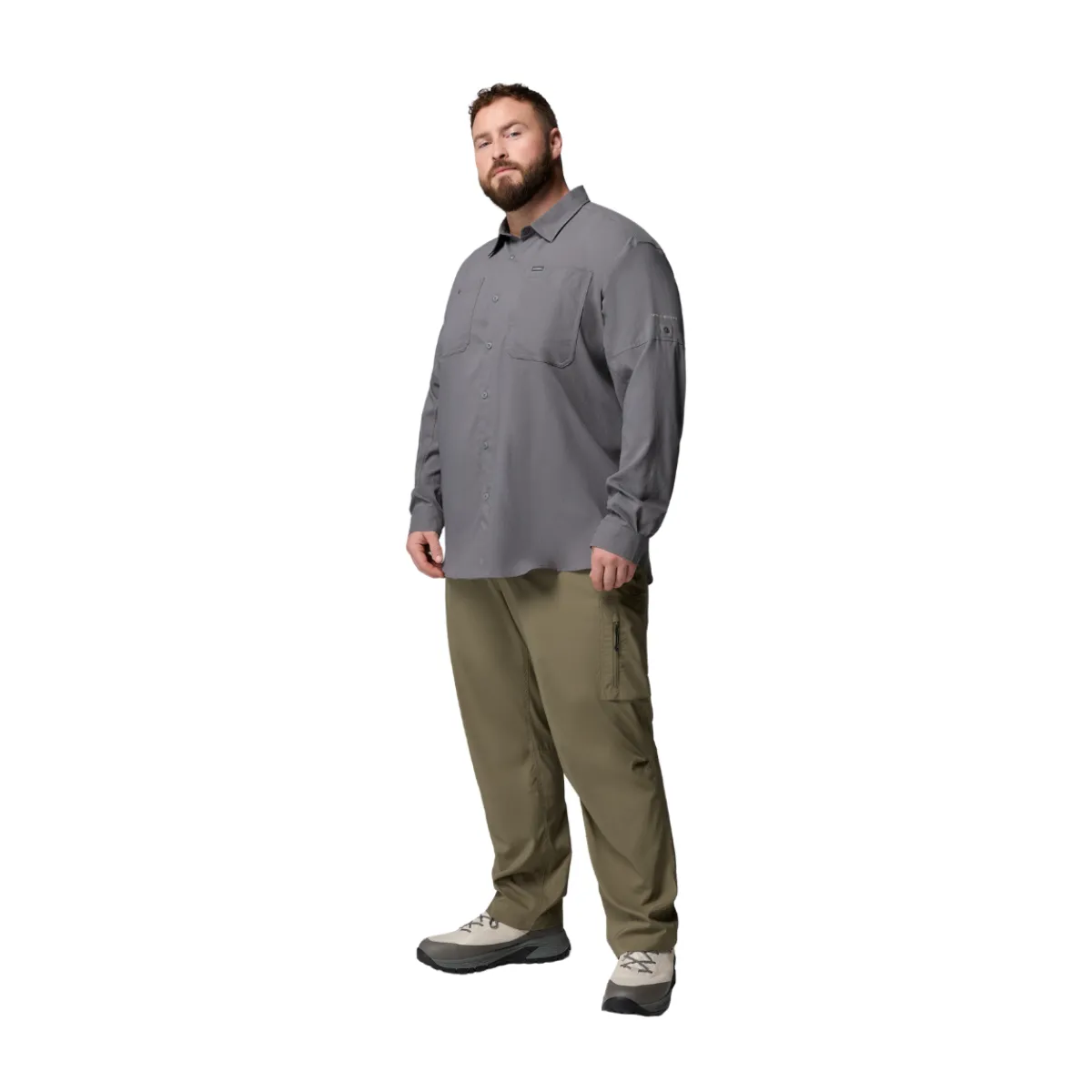 Silver Ridge Utility II LS Skjorte, herre (City Grey)-COLUMBIA Online