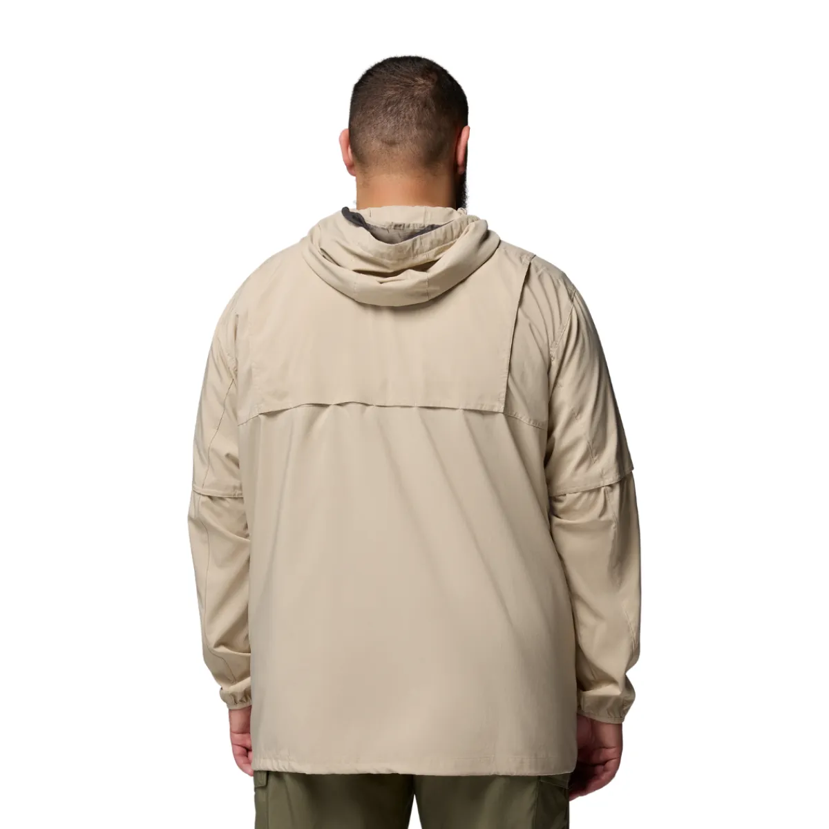 Skien Valley Hooded LS Sommer- og myggejakke, herre (Acient Fossil)-COLUMBIA New