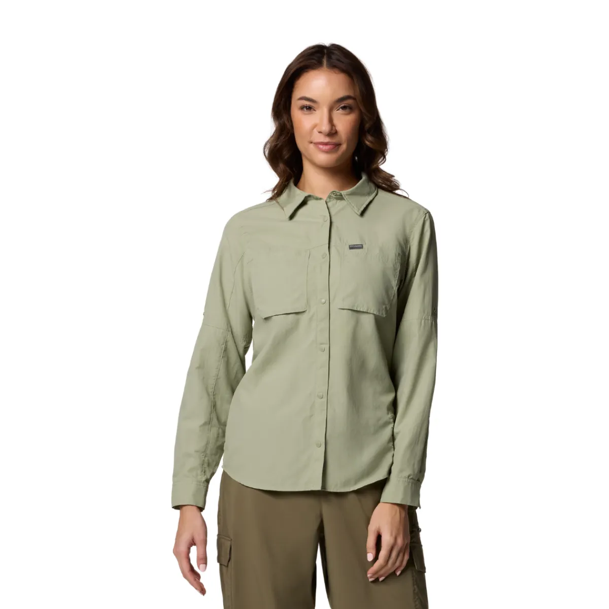 Skien Valley LS Shirt, dame (Safari)-COLUMBIA Outlet
