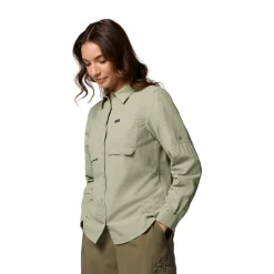 Skien Valley LS Shirt, dame (Safari)-COLUMBIA Outlet