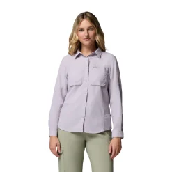 Skien Valley LS Shirt, dame (Lavender)-COLUMBIA