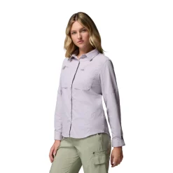 Skien Valley LS Shirt, dame (Lavender)-COLUMBIA