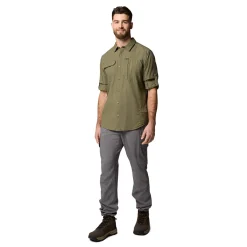 Skien Valley LS Skjorte, herre (Stone Green)-COLUMBIA Outlet