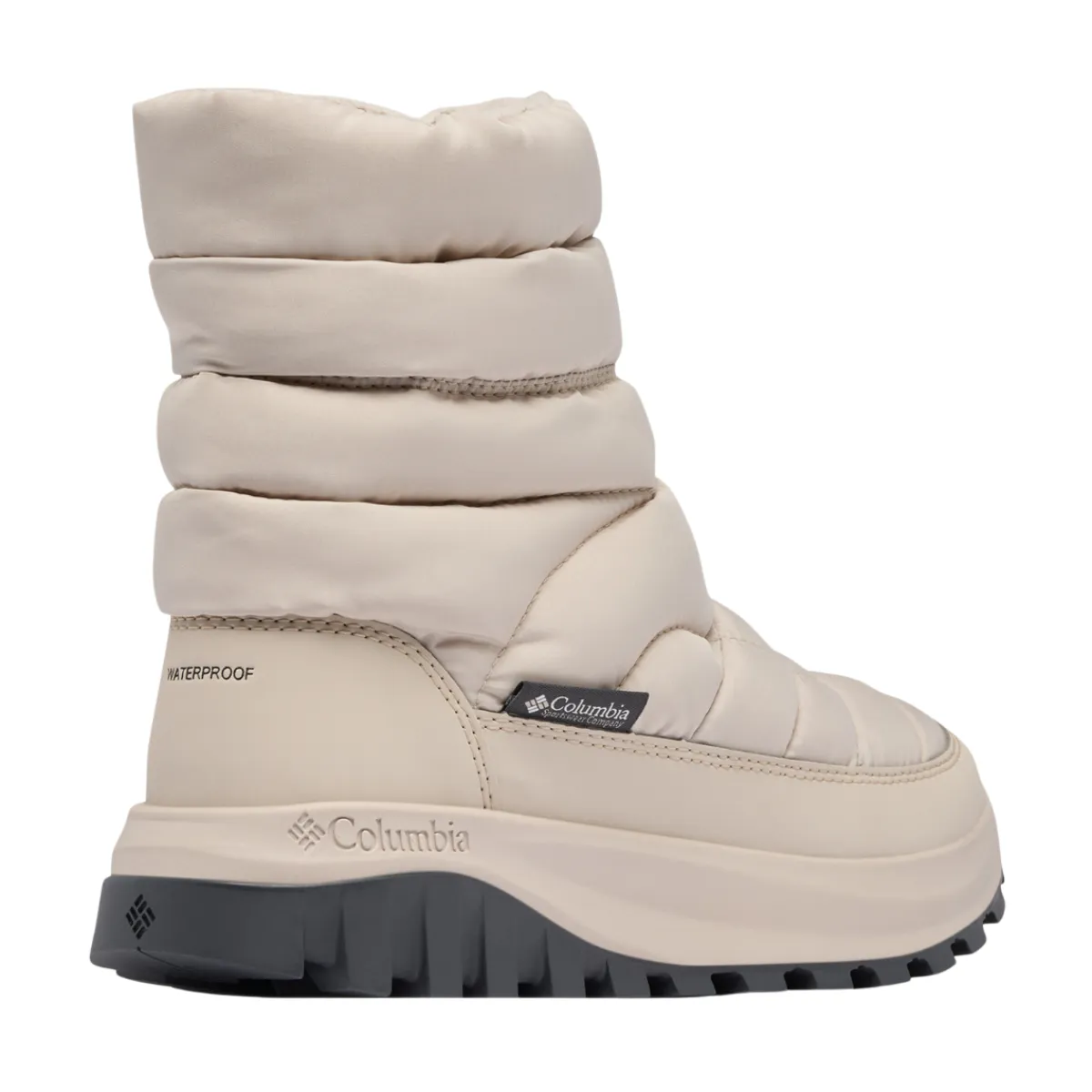 Snowtrot Mid vinterstøvle, dame (Soft Taupe)-COLUMBIA Discount