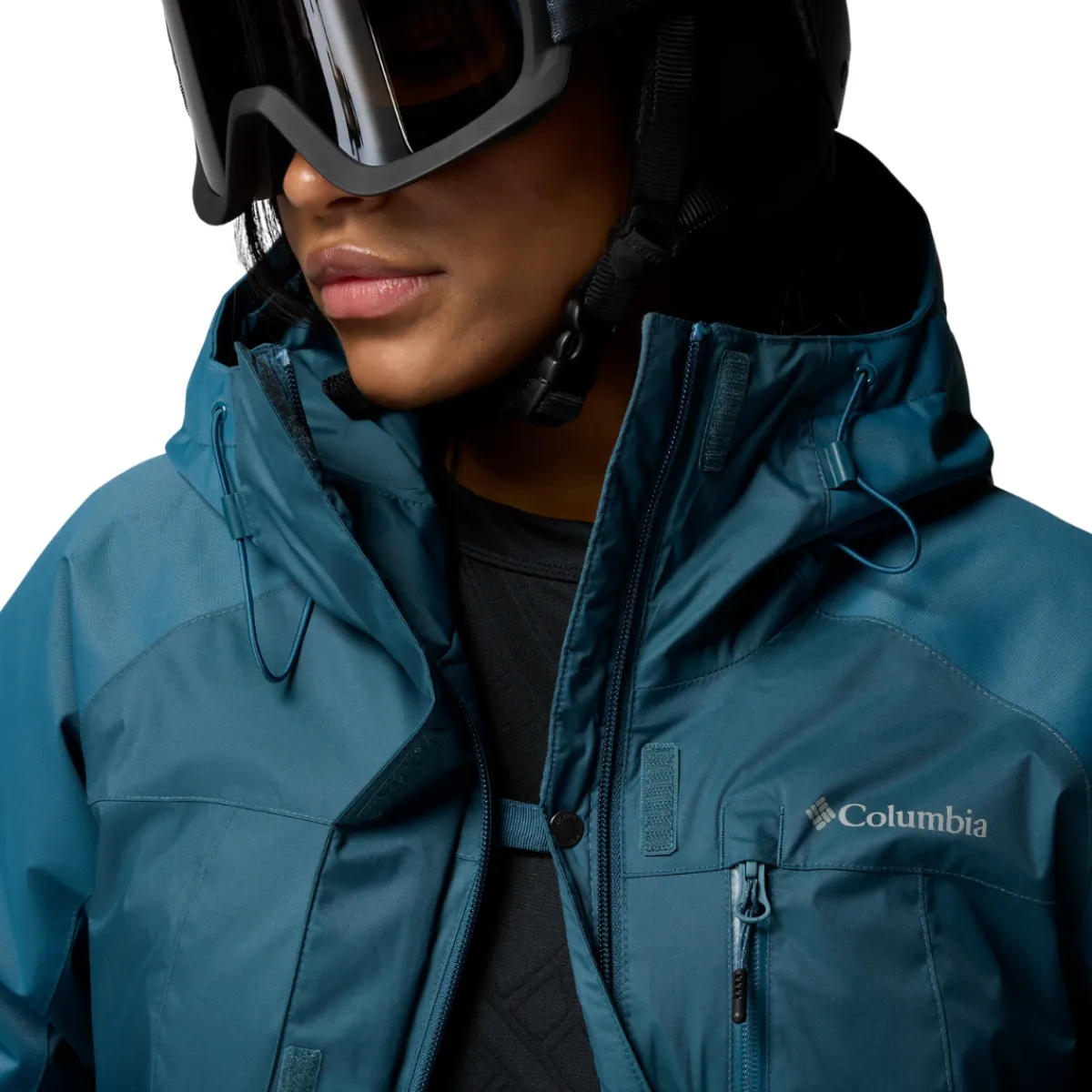 Snowy Summit Insulated skijakke, dame (Everblue Dobby)-COLUMBIA Clearance