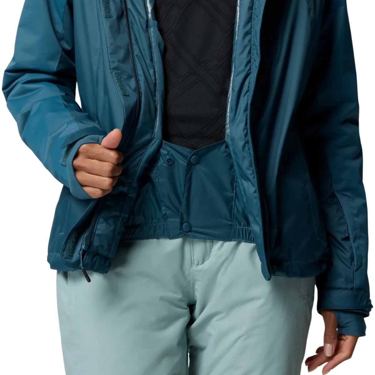 Snowy Summit Insulated skijakke, dame (Everblue Dobby)-COLUMBIA Clearance