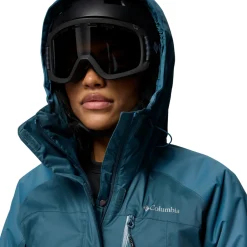 Snowy Summit Insulated skijakke, dame (Everblue Dobby)-COLUMBIA Clearance