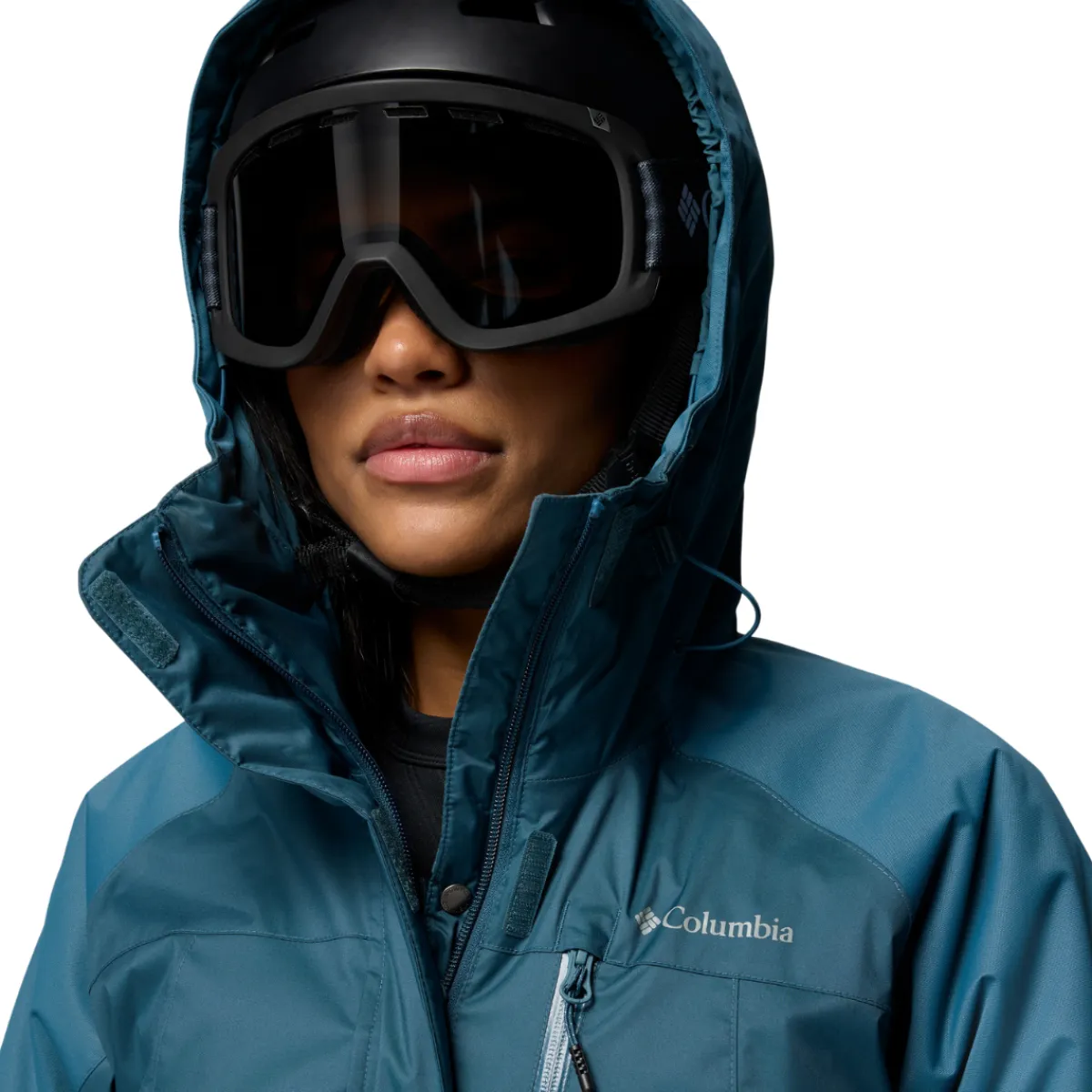 Snowy Summit Insulated skijakke, dame (Everblue Dobby)-COLUMBIA Clearance