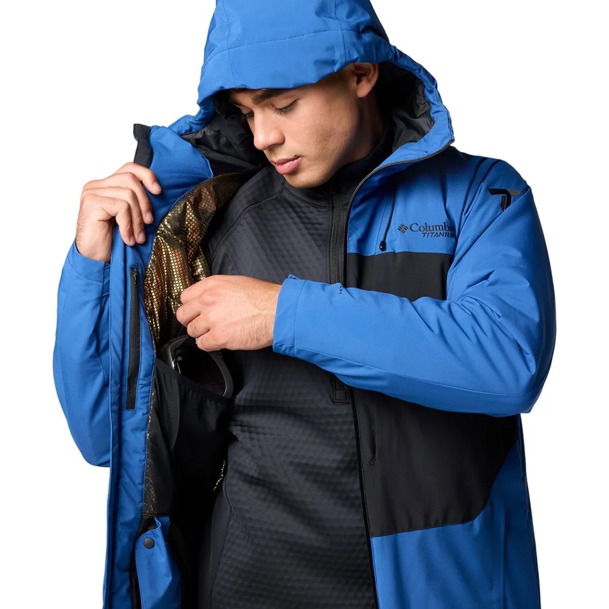 Winter District III skijakke, herre (Mountain Blue)-COLUMBIA Outlet