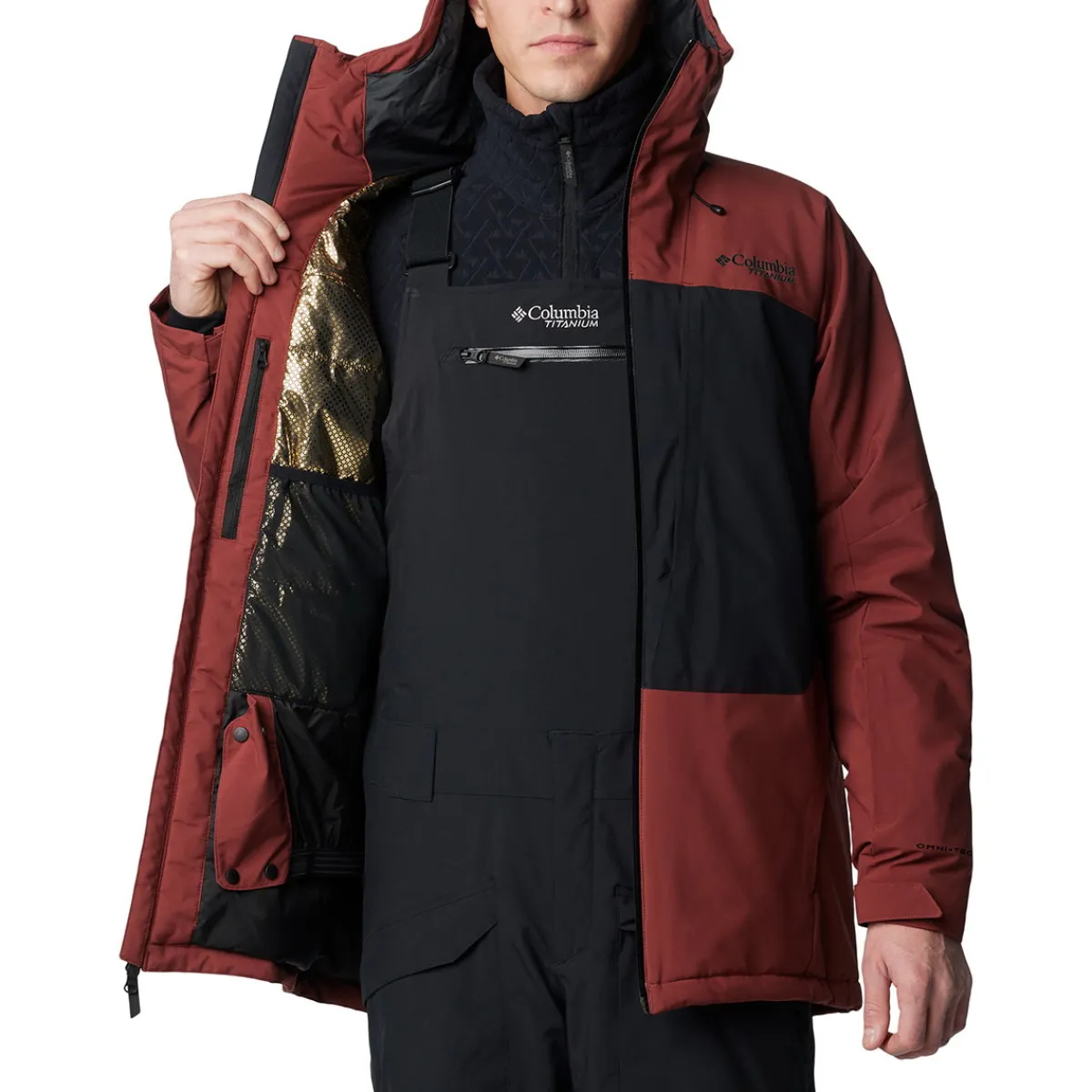 Winter District III skijakke, herre (Spice Black)-COLUMBIA Sale