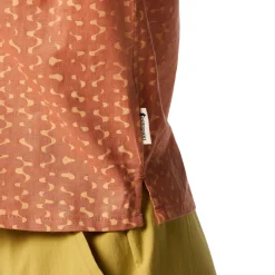 Afuera Button Up Shirt, dame (Shimmer Cantaloupe)-COTOPAXI Hot