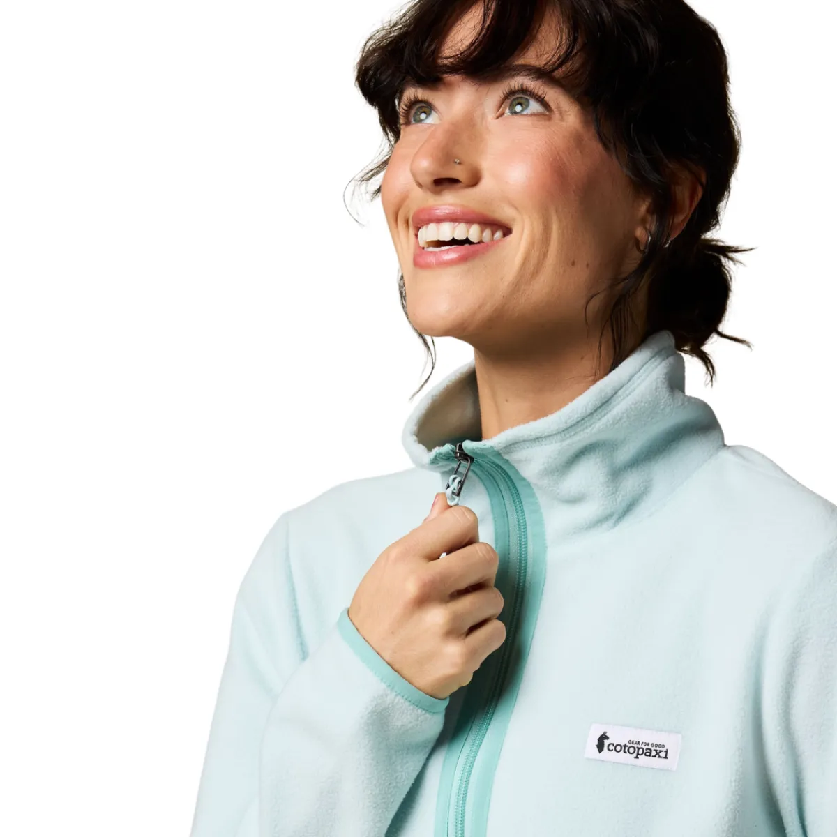 Amado Fleece Pullover, dame (Surf)-COTOPAXI Hot