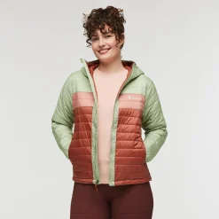 Capa Insulated Hooded jakke, dame (Green Tea)-COTOPAXI Hot