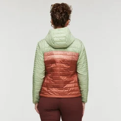 Capa Insulated Hooded jakke, dame (Green Tea)-COTOPAXI Hot