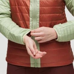 Capa Insulated Hooded jakke, dame (Green Tea)-COTOPAXI Hot