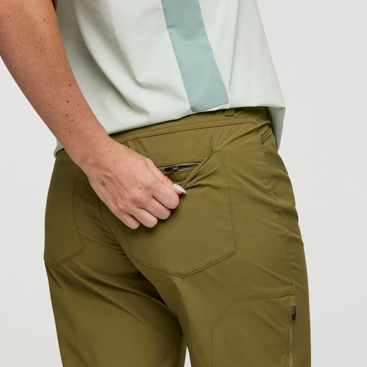Coraje Tech Pants, dame (Moss)-COTOPAXI Online