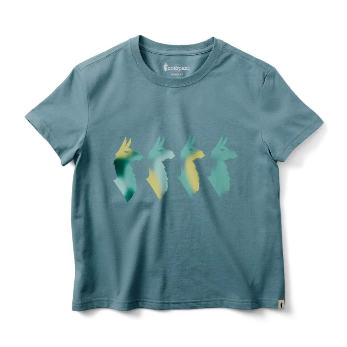 Cuatro Bitmap T-shirt, dame (Everglade)-COTOPAXI Clearance