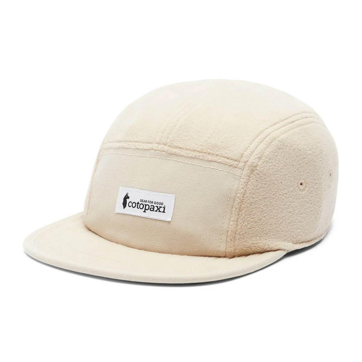 Fleece 5-Panel Cap (Oatmeal)-COTOPAXI Best