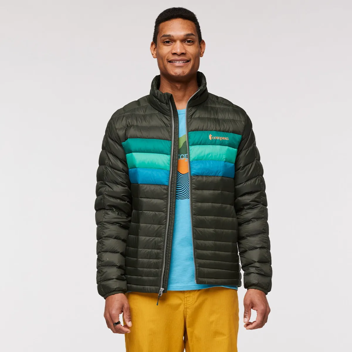 Fuego Down dunjakke, herre (Woods Stripes)-COTOPAXI New