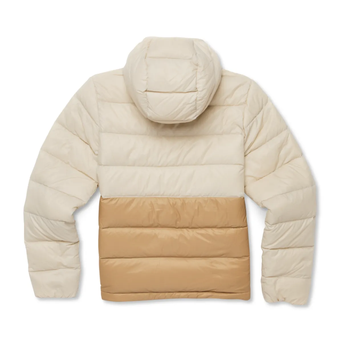 Fuego Max Down Hooded Dunjakke, dame (Cream and Khaki)-COTOPAXI Online
