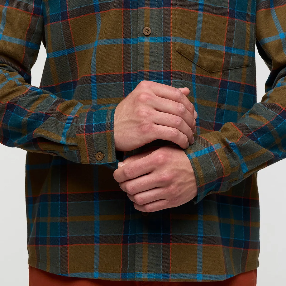 Quedo Flannel skjorte, herre (Live Oak Plaid)-COTOPAXI Discount