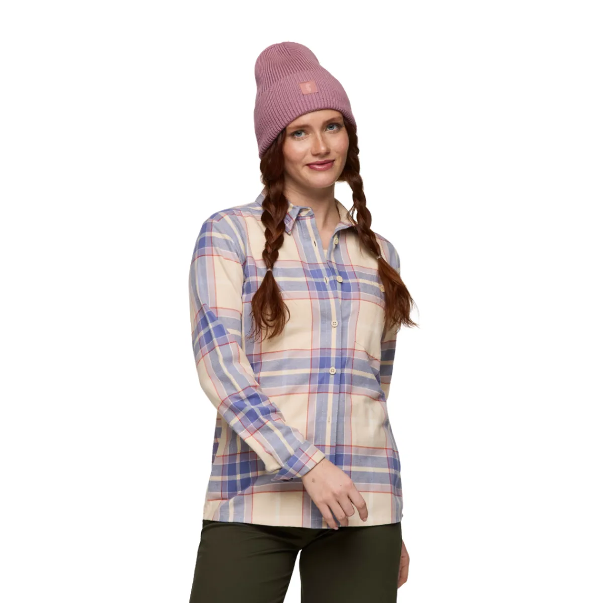 Quedo Flannel Skjorte, dame (Cream)-COTOPAXI New