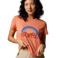 Sunset Embers T-shirt, dame (Grapefruit)-COTOPAXI Hot