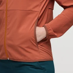 Vuelta Performance WB Softshell, dame (Faded Brick)-COTOPAXI
