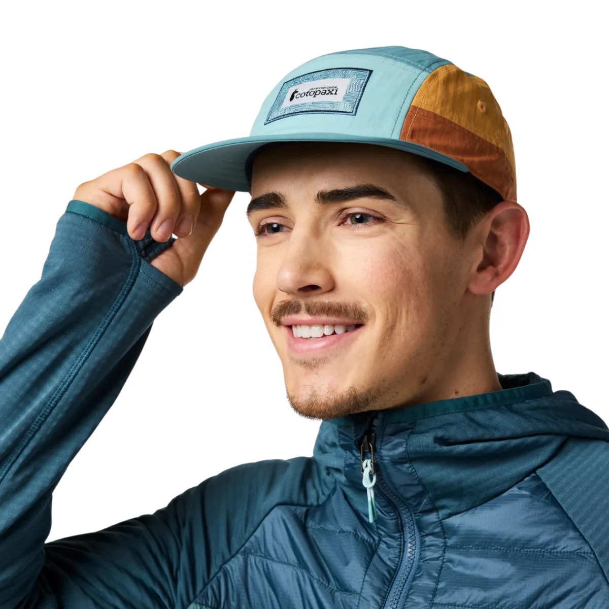 Zen Garden Tech 5-Panel Hat (Tide Pool / Everglade)-COTOPAXI New