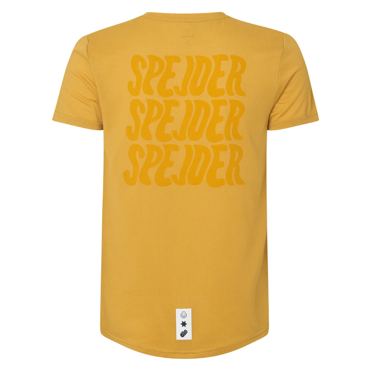 DDS x Saysky Logo Combat Short Sleeve T-shirt (Yellow)-DET DANSKE SPEJDERKO Sale