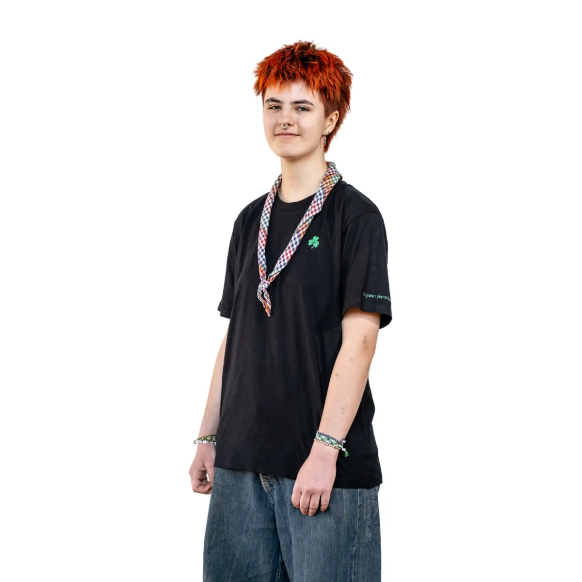 De grønne pigespejdere T-shirt Kløver-DEGRØNNEPIGESPEJDERE Sale