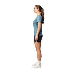 Active Merino 130 Spring T-shirt, dame (Skyblue)-DEVOLD Best