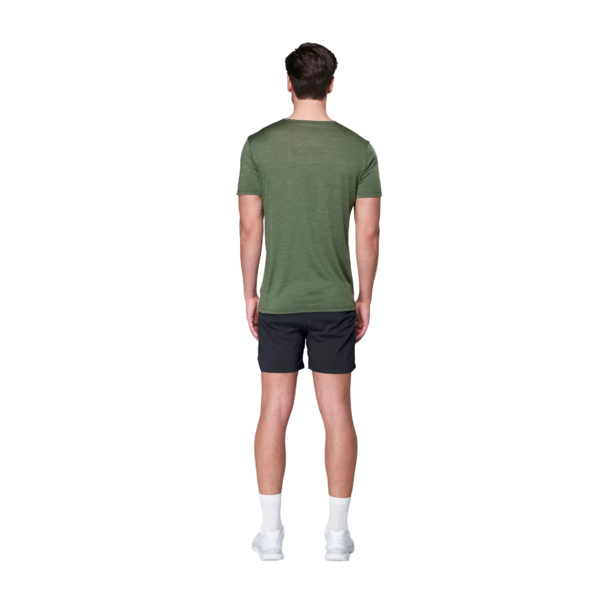 Active Skyline 130 Merino Tee, herre (Forest)-DEVOLD Sale
