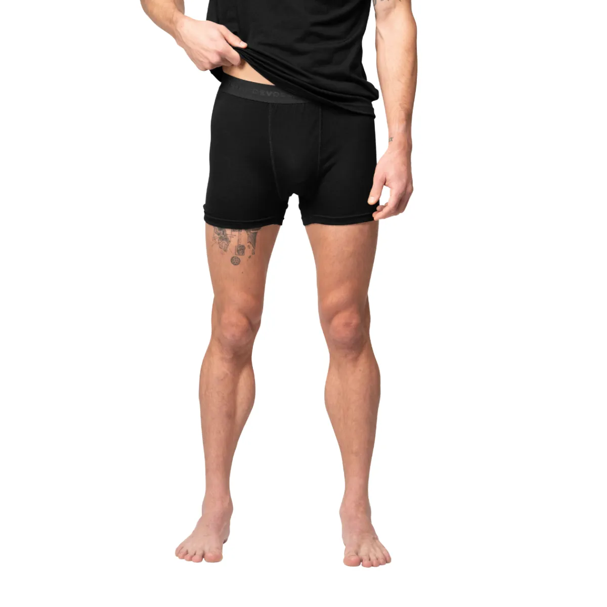 Breeze Boxershorts, herre (Black)-DEVOLD