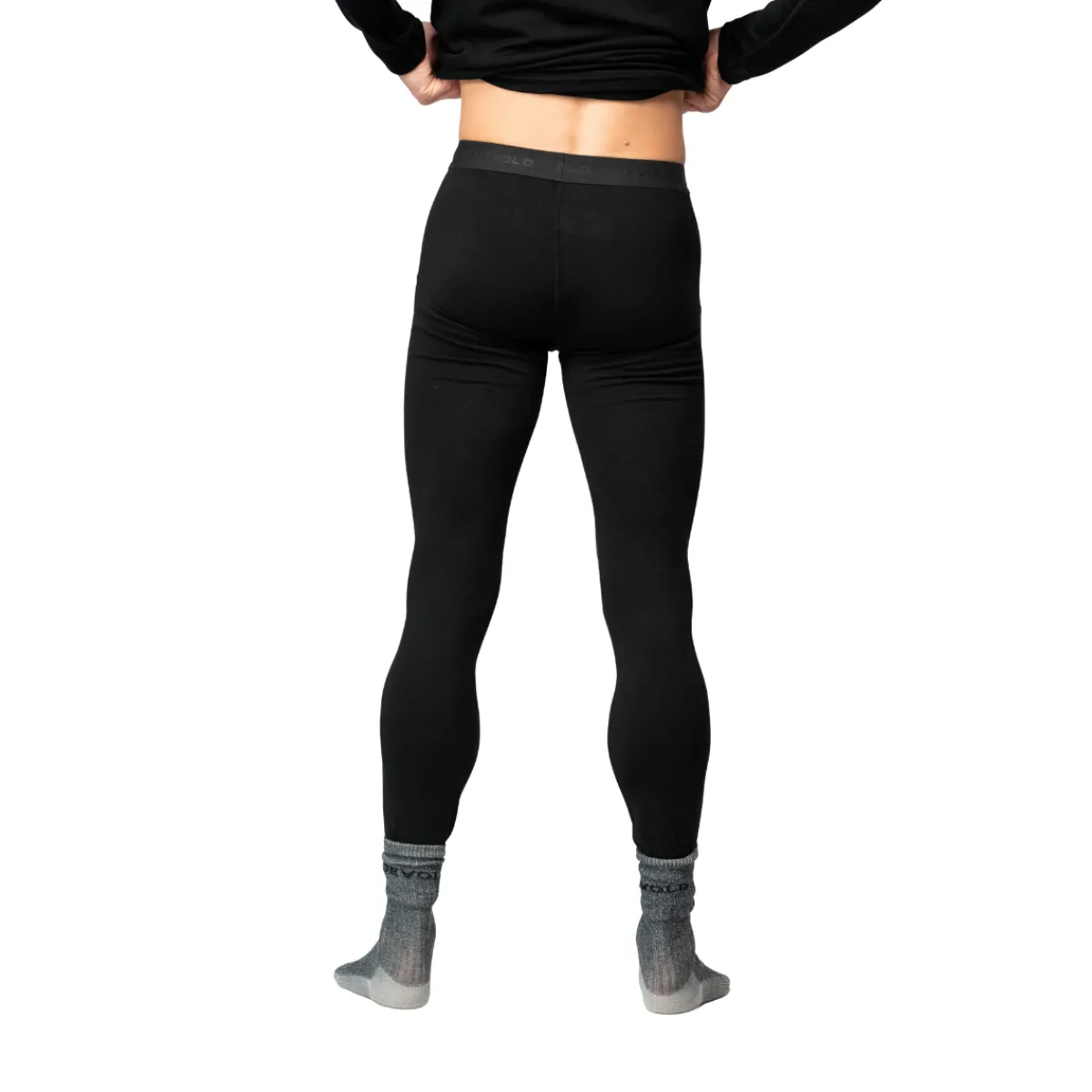 Breeze Plus Merino 200 Long Johns, herre (Black)-DEVOLD New