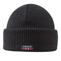 Cap strikhue i 100% uld-DEVOLD New