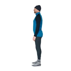 Duo Active Merino 205 Zip Neck, herre (Blue Ink)-DEVOLD New